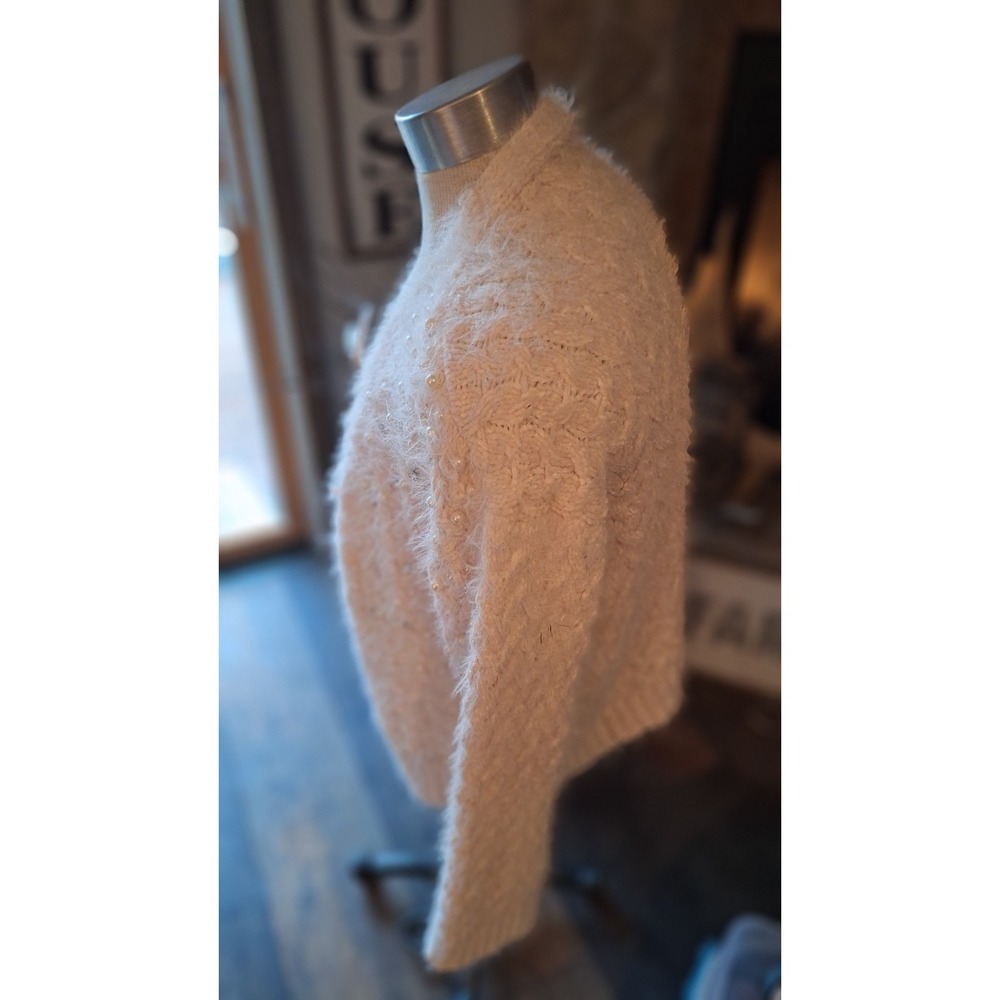 POL Premium Cardigan Pearls Rhinestones - Picture 3 of 13
